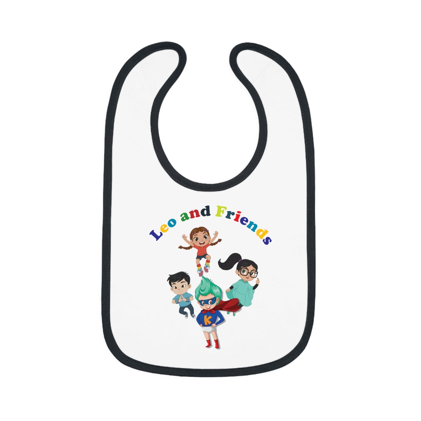 Baby Bib - Leo & Friends
