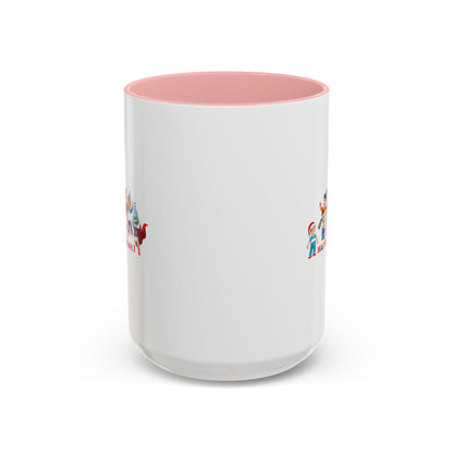Accent Coffee Mug - Happy new year from super kiddo - [[{"value":"Wonderwear Kid"}]]