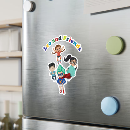 Halloween Kiss-Cut Vinyl Decals – Leo & Friends - [[{"value":"Wonderwear Kid"}]]