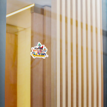 Christmas Kiss-Cut Vinyl Decals – Happy new year with friends - [[{"value":"Wonderwear Kid"}]]