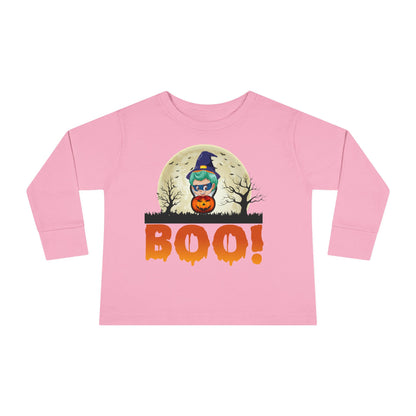 Toddler Long Sleeve Tee - Boo - [[{"value":"Wonderwear Kid"}]]