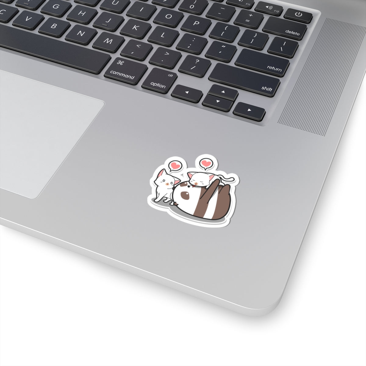Kiss-Cut Stickers - The panda and cat