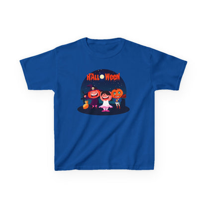 Kids Heavy Cotton™ Tee - Super kiddo wearing pumpkin - [[{"value":"Wonderwear Kid"}]]
