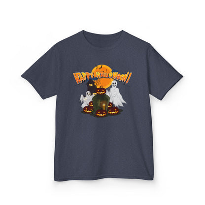 Kids Heavy Cotton™ Tee - Happy holloween - cemetery - [[{"value":"Wonderwear Kid"}]]