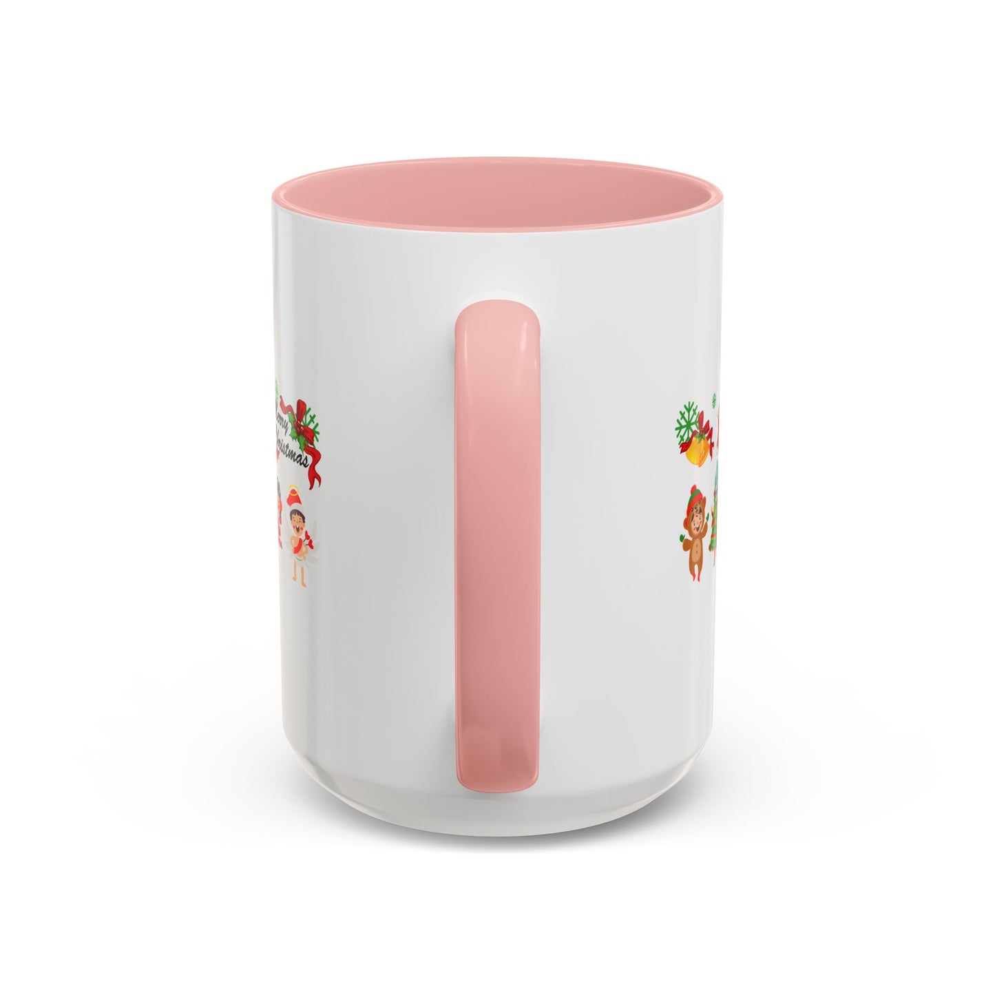 Accent Coffee Mug - Merry christmas from super kid