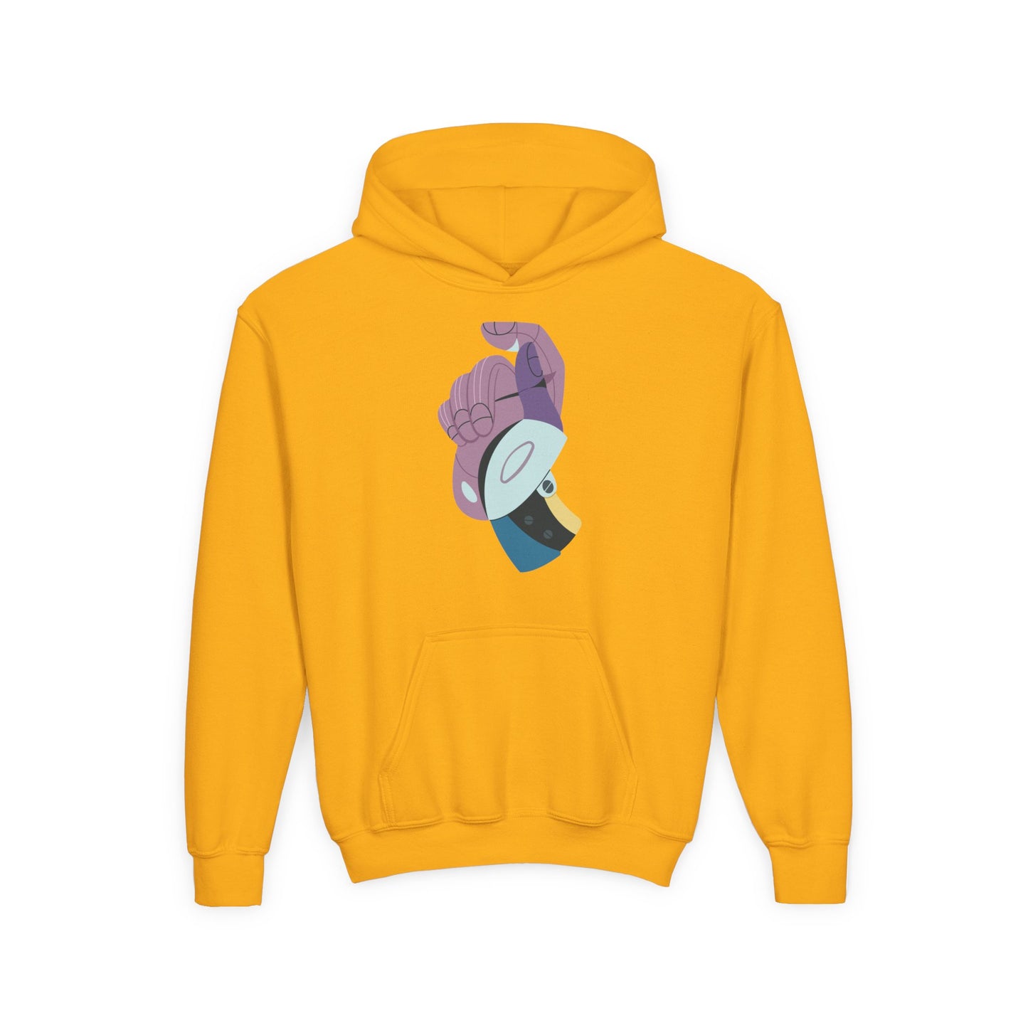 Youth Heavy Blend Hooded Sweatshirt - Hand