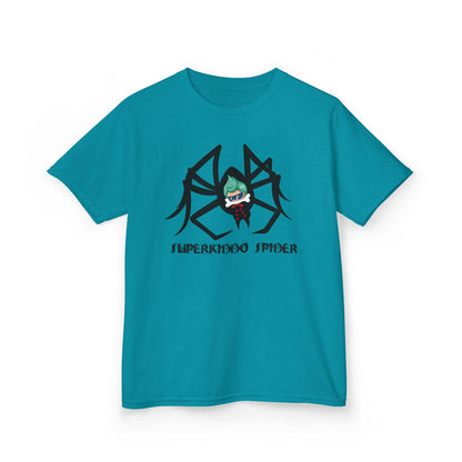 Kids Heavy Cotton™ Tee - Spider kiddo Printify