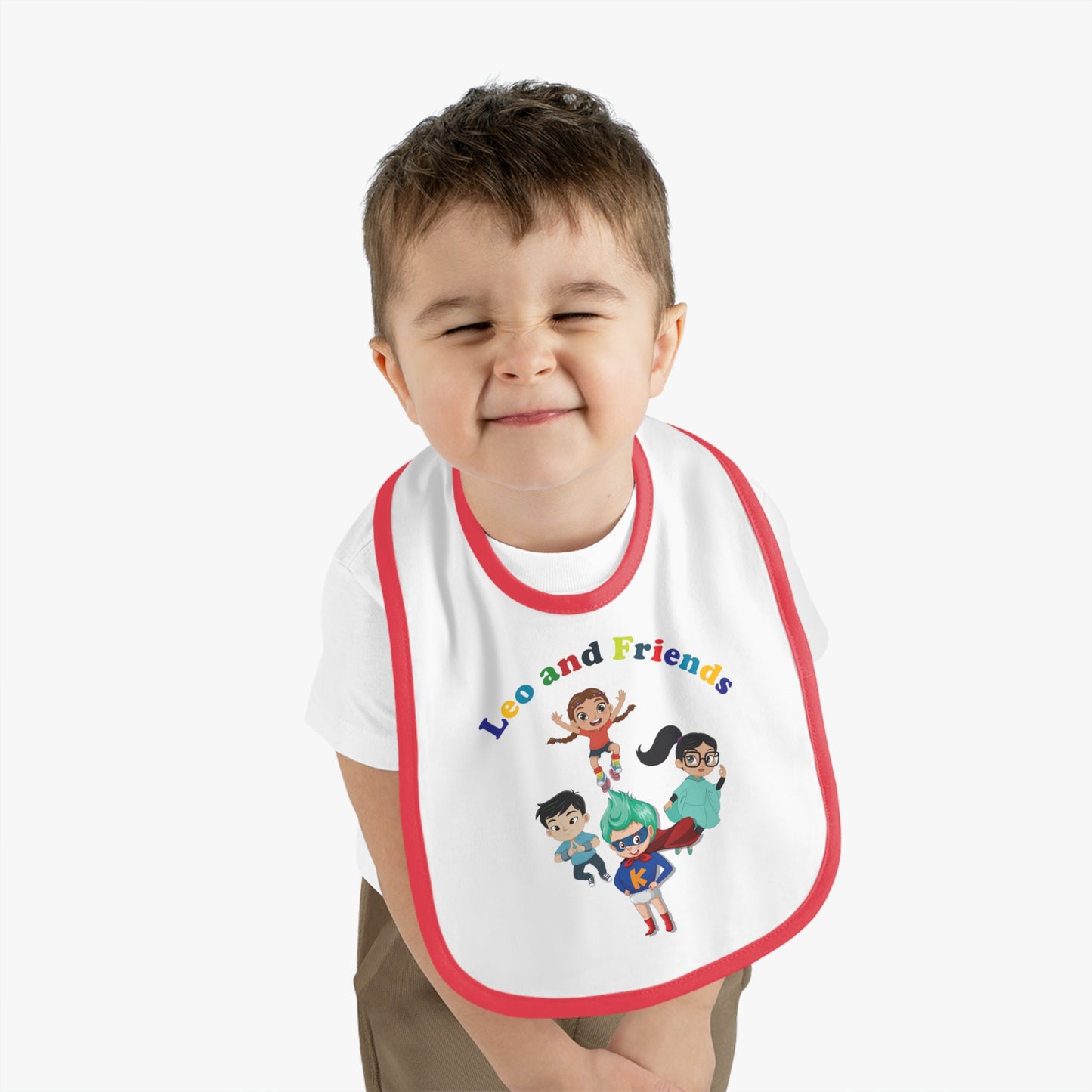 Baby Bib - Leo & Friends