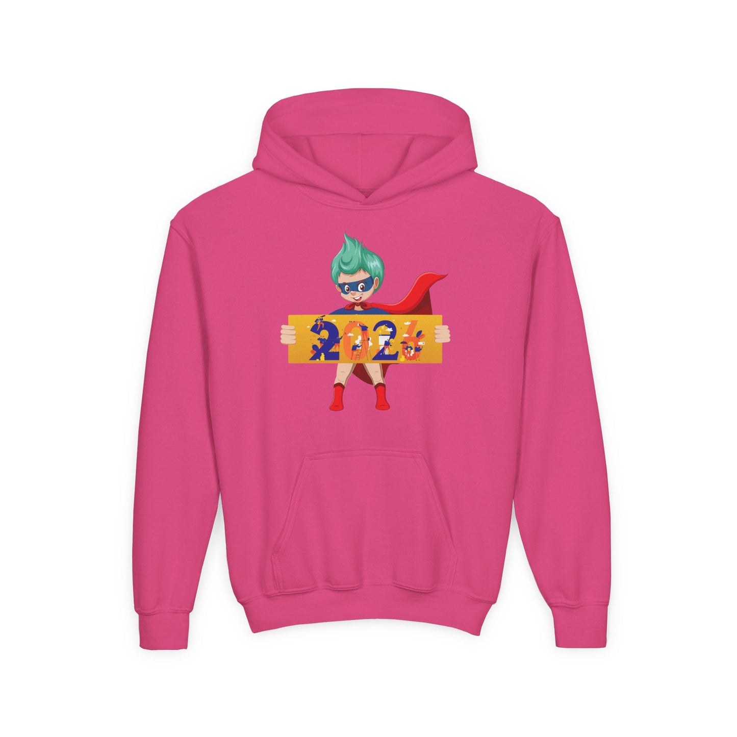 Youth Heavy Blend Hooded Sweatshirt - 2026