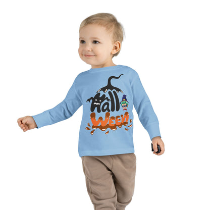 Toddler Long Sleeve Tee - Holloween Printify