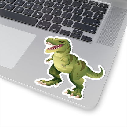 Kiss-Cut Vinyl Decals - Tyrannosaurus Printify