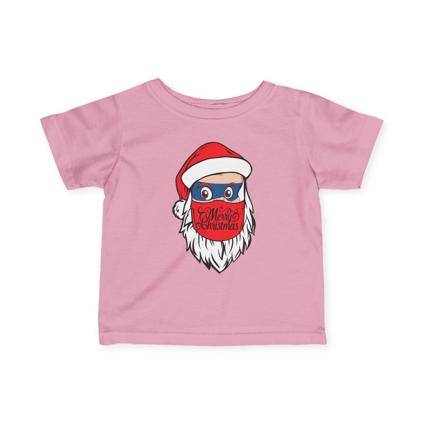 Infant Fine Jersey Tee - Santa Super kiddo - [[{"value":"Wonderwear Kid"}]]