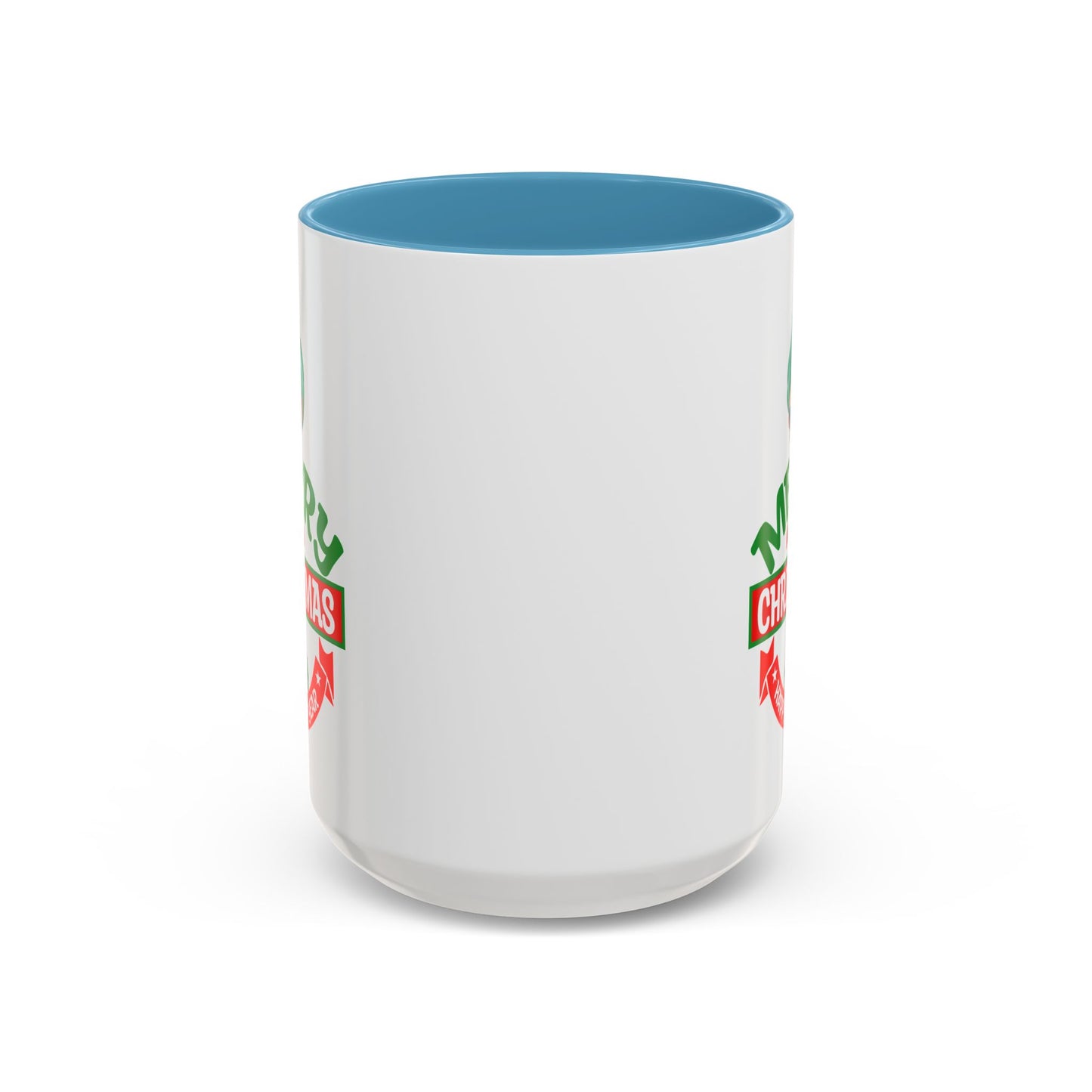 Accent Coffee Mug - Merry chridtmas from super kiddo