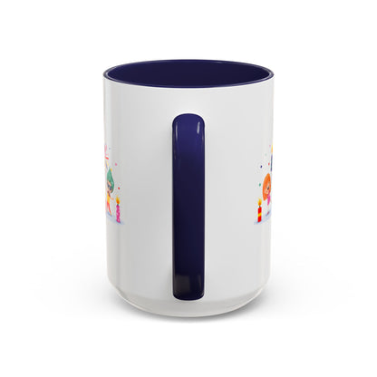 Accent Coffee Mug - Super kiddo lighting fireworks - [[{"value":"Wonderwear Kid"}]]
