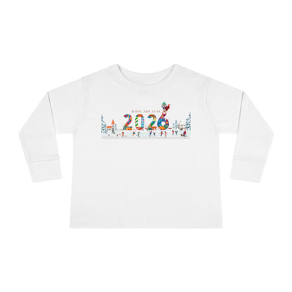 Toddler Long Sleeve Tee - Happy 2026 - [[{"value":"Wonderwear Kid"}]]