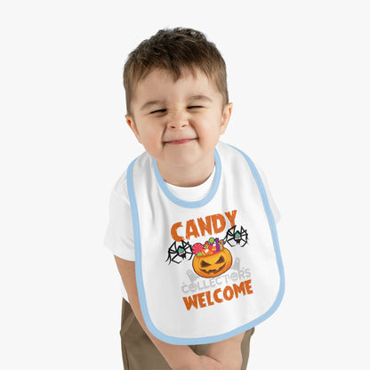 Baby Bib - Candy collectors by super kiddo Printify