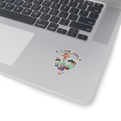 Kiss-Cut Stickers - Leo & Friends - Learning and growing - [[{"value":"Wonderwear Kid"}]]