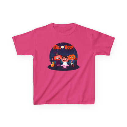 Kids Heavy Cotton™ Tee - Super kiddo wearing pumpkin - [[{"value":"Wonderwear Kid"}]]
