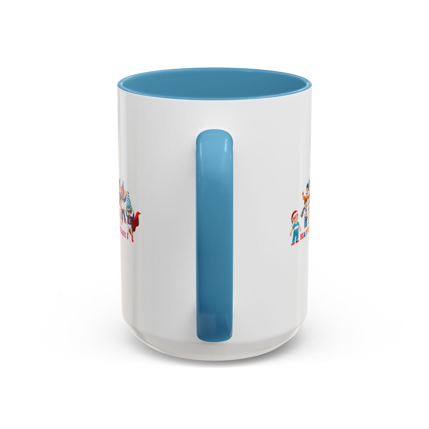 Accent Coffee Mug - Happy new year from super kiddo