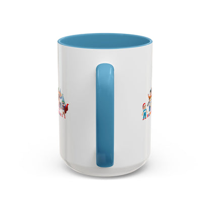 Accent Coffee Mug - Happy new year from super kiddo - [[{"value":"Wonderwear Kid"}]]