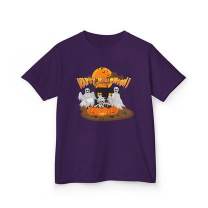 Kids Heavy Cotton™ Tee - Super kiddo with ghost - [[{"value":"Wonderwear Kid"}]]