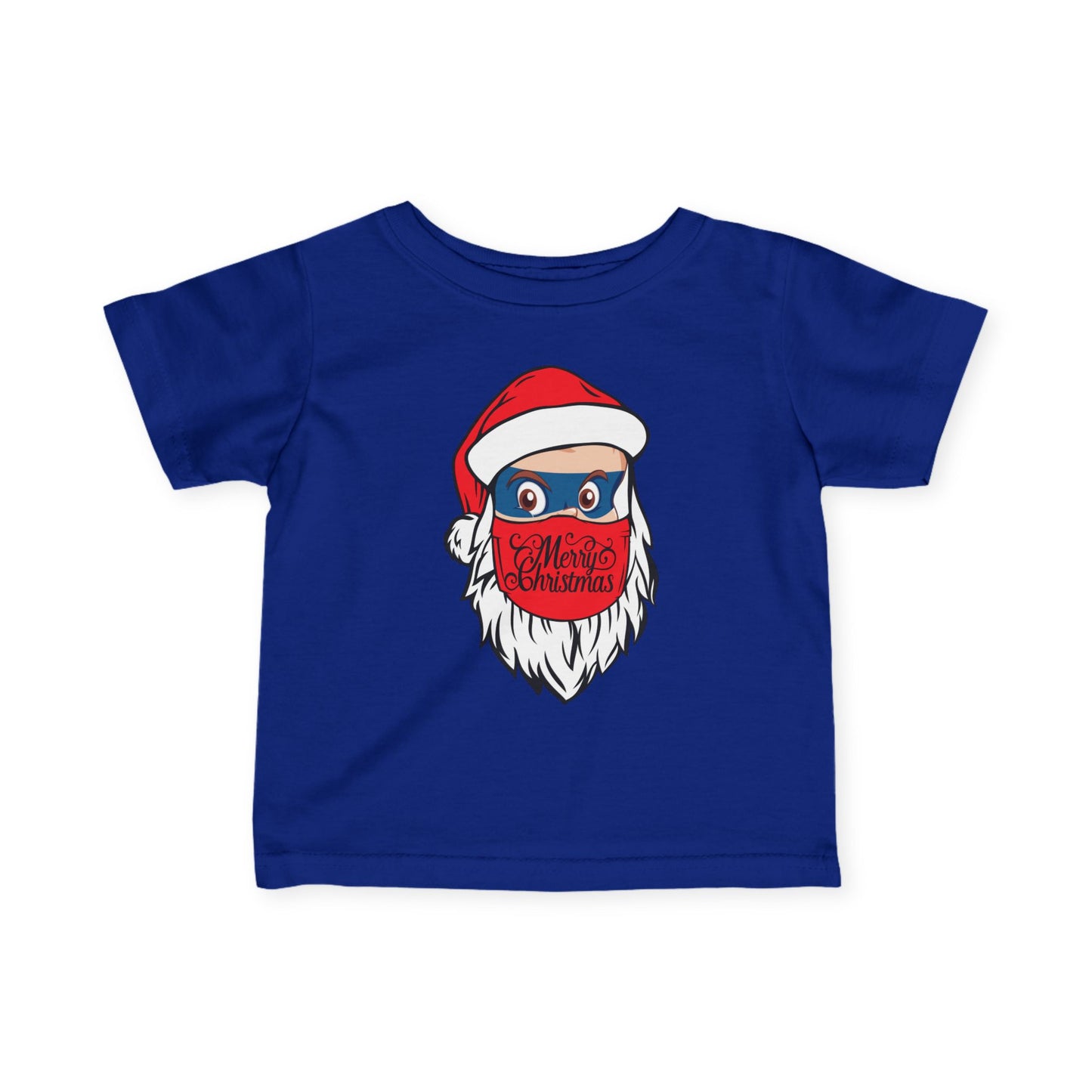 Infant Fine Jersey Tee - Santa Super kiddo - [[{"value":"Wonderwear Kid"}]]