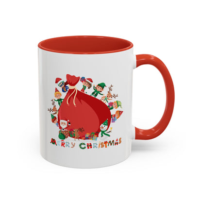 Accent Coffee Mug - Super kiddo and big christmas gift - [[{"value":"Wonderwear Kid"}]]