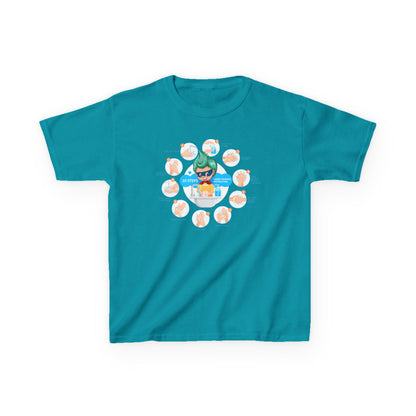 Kids Heavy Cotton™ Tee - Super kiddo hand washing steps - [[{"value":"Wonderwear Kid"}]]