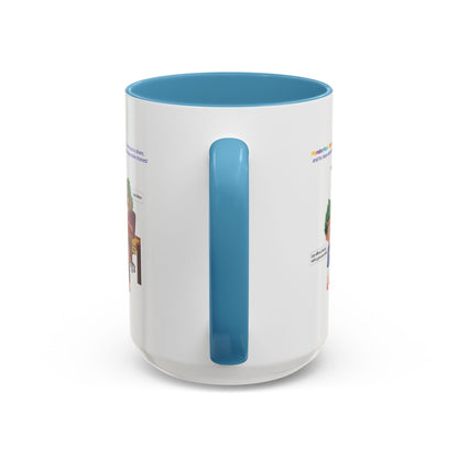 Accent Coffee Mug - WonderWear Origin - [[{"value":"Wonderwear Kid"}]]
