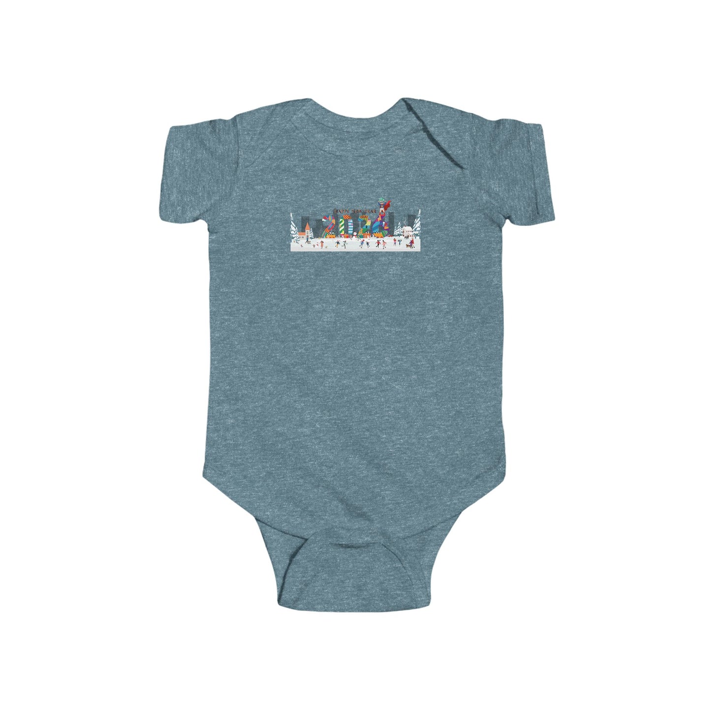 Infant Bodysuit - Happy 2026 - [[{"value":"Wonderwear Kid"}]]