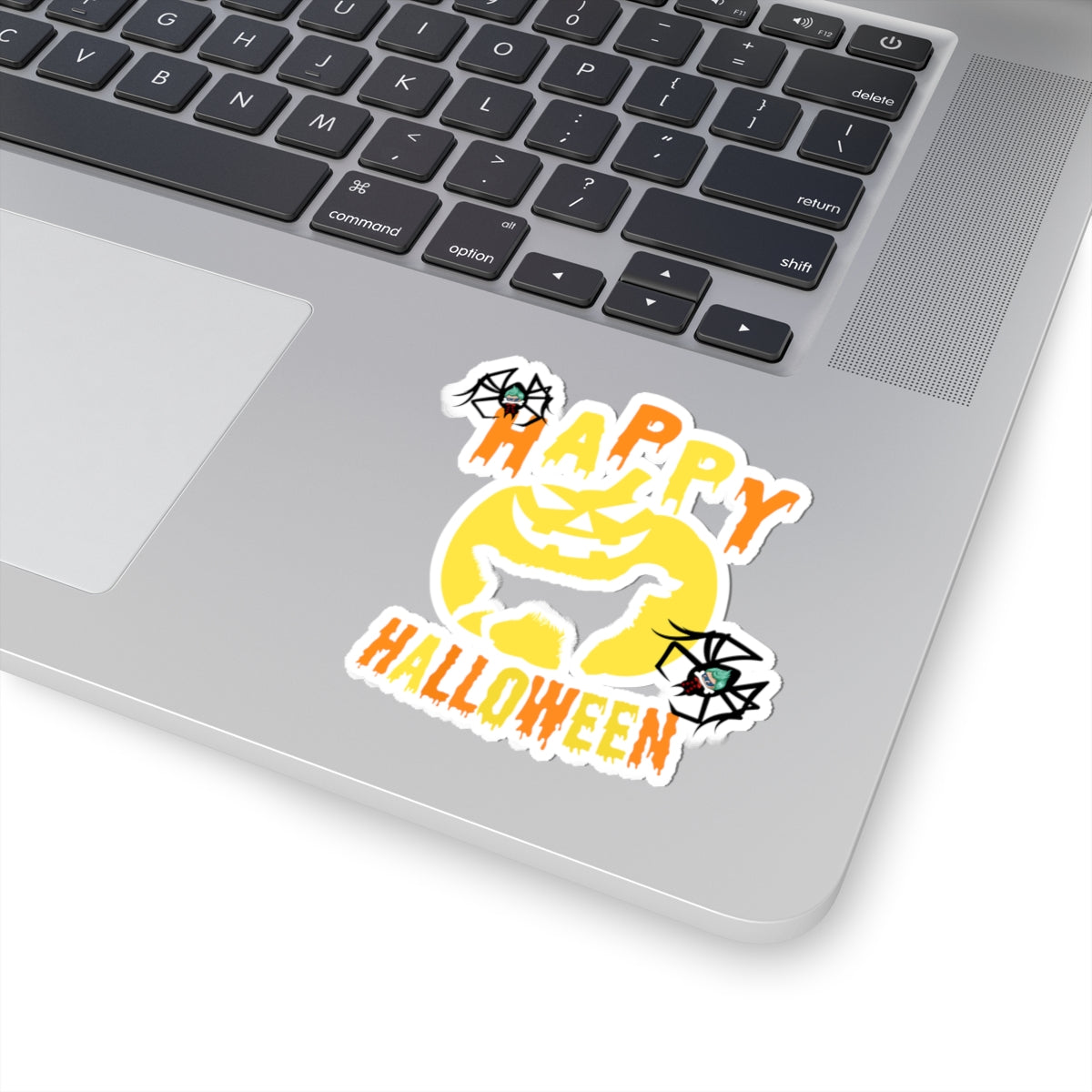 Kiss-Cut Stickers - Happy holloween Printify