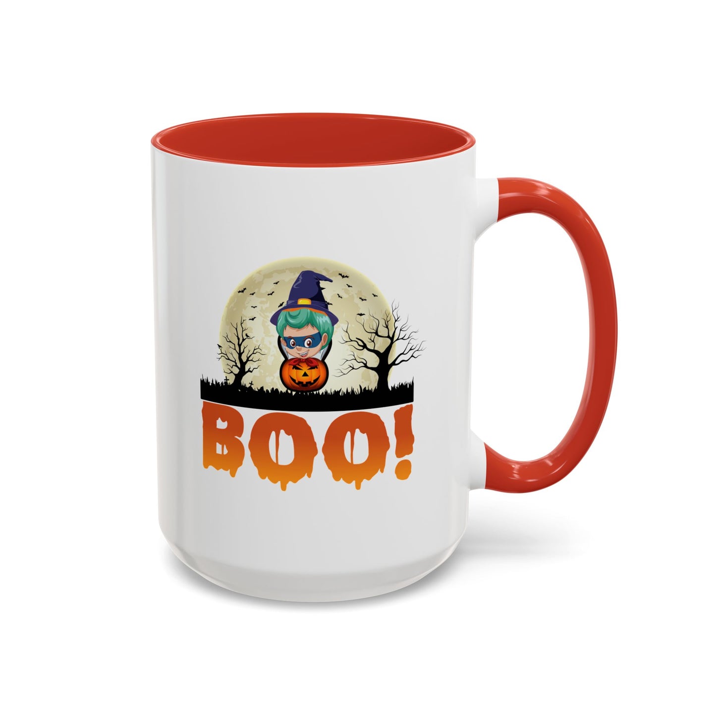 Accent Coffee Mug - Boo