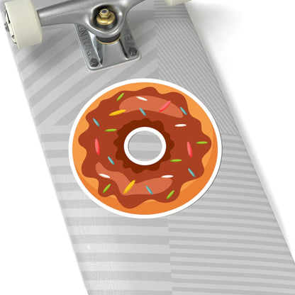Kiss-Cut Stickers - MMMMmmm Big Doughnut Printify