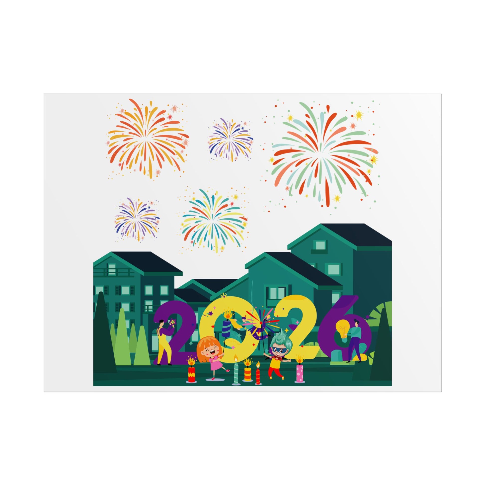 Rolled Posters - Super kiddo on house - [[{"value":"Wonderwear Kid"}]]