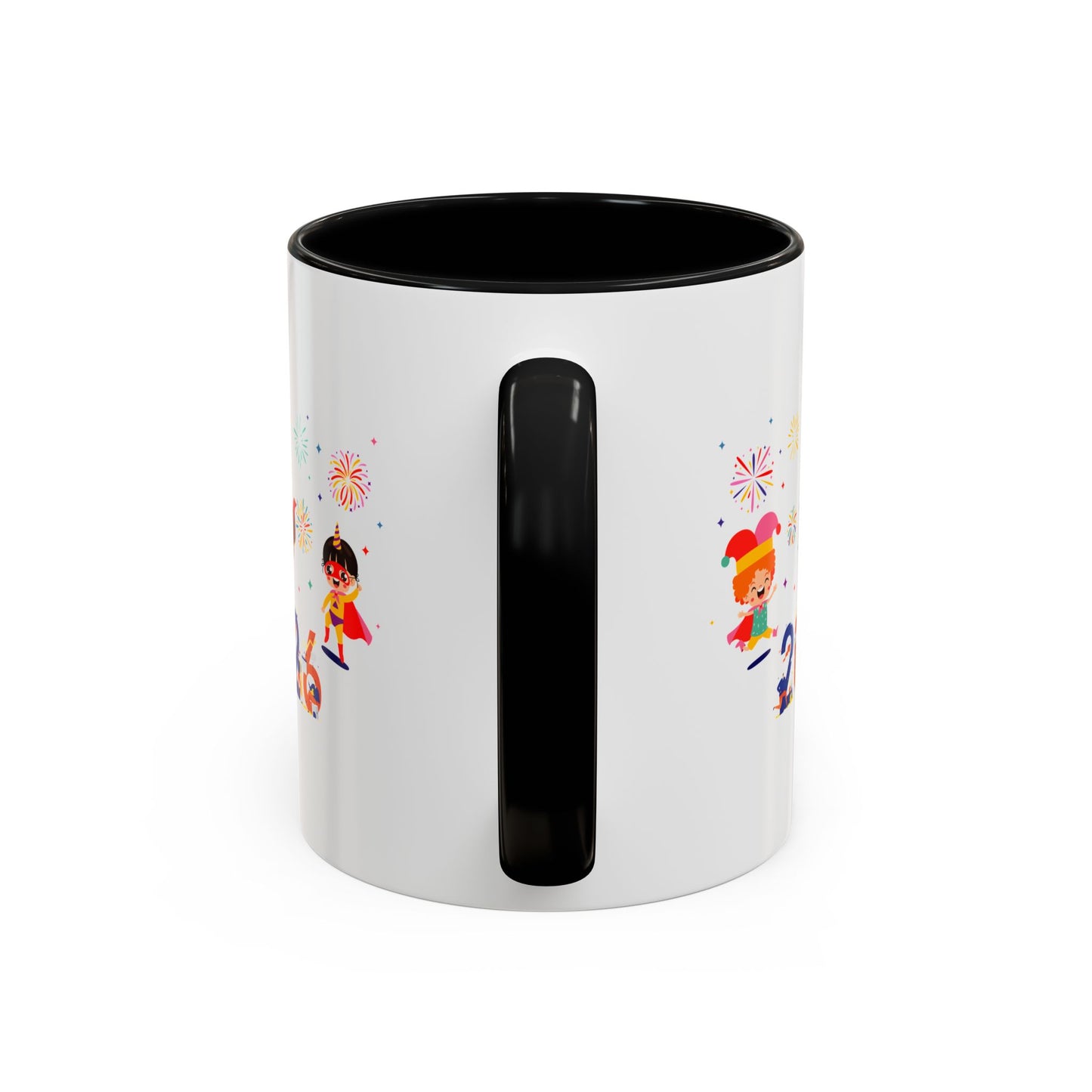 Accent Coffee Mug - Super kiddo and other hero