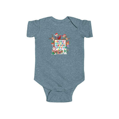 Infant Bodysuit - Christmas alphabet with super kiddo - [[{"value":"Wonderwear Kid"}]]