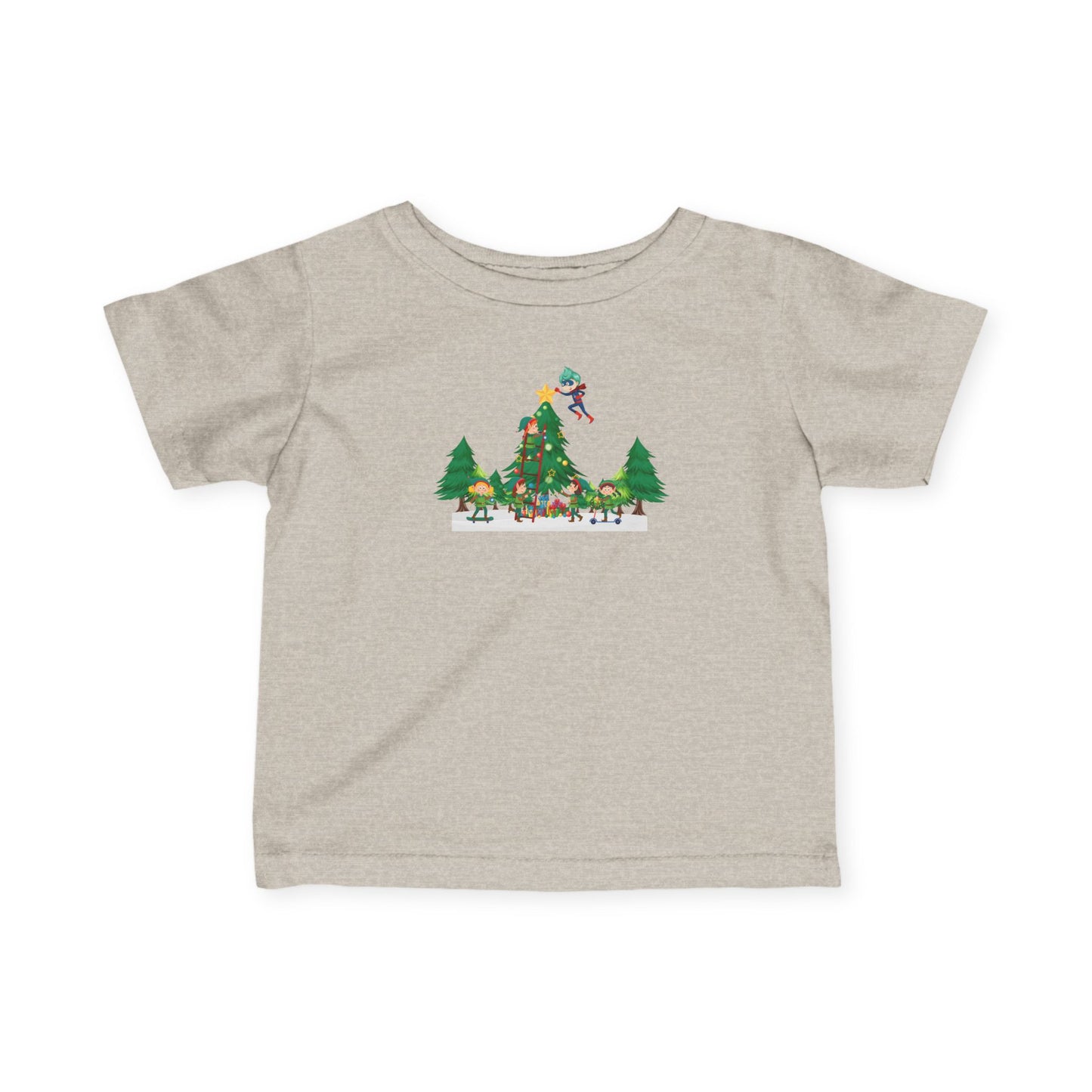 Infant Fine Jersey Tee - Super kiddo putting the stars - [[{"value":"Wonderwear Kid"}]]