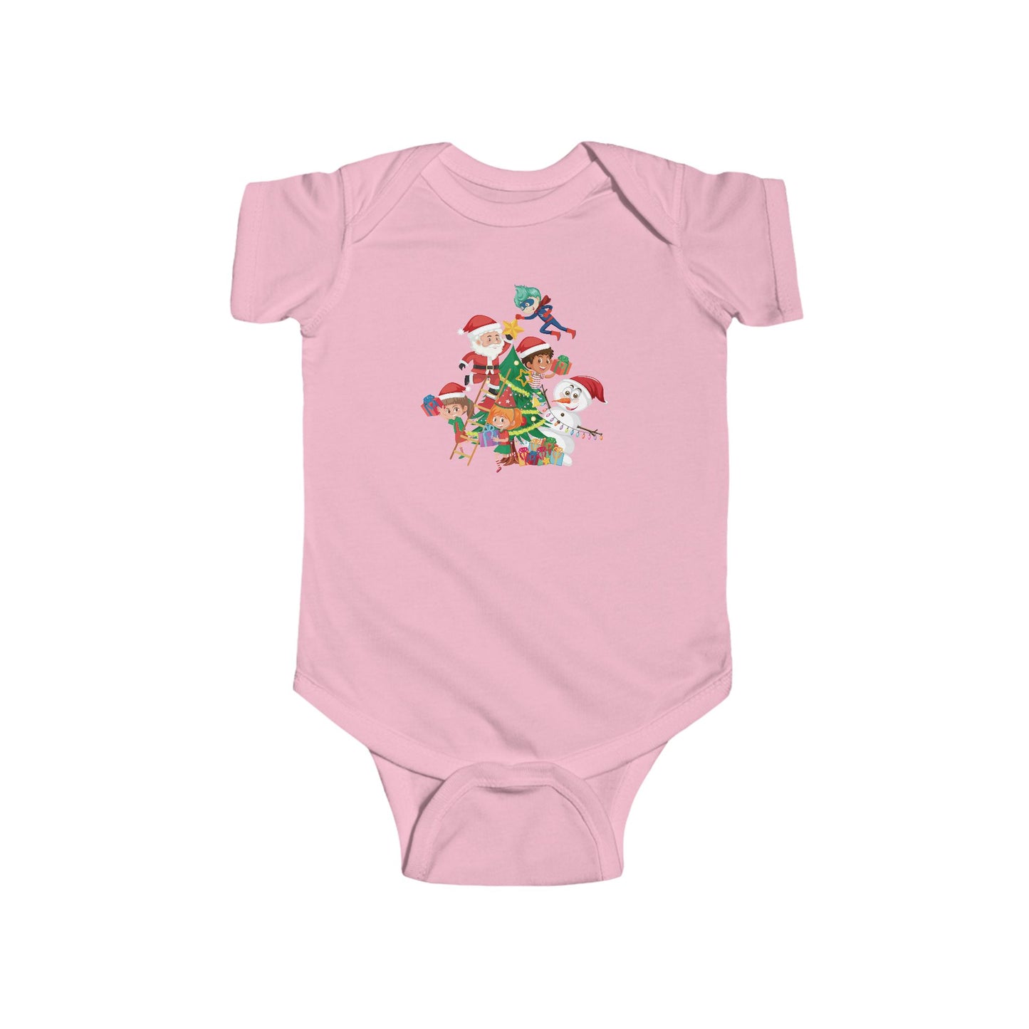 Infant Bodysuit - Super kiddo making christmas tree - [[{"value":"Wonderwear Kid"}]]