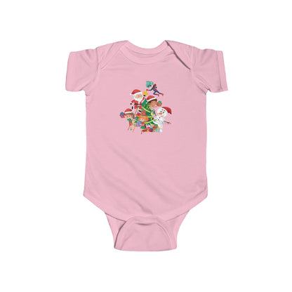 Infant Bodysuit - Super kiddo making christmas tree - [[{"value":"Wonderwear Kid"}]]