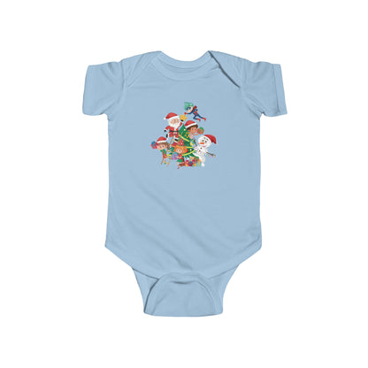 Infant Bodysuit - Super kiddo making christmas tree - [[{"value":"Wonderwear Kid"}]]