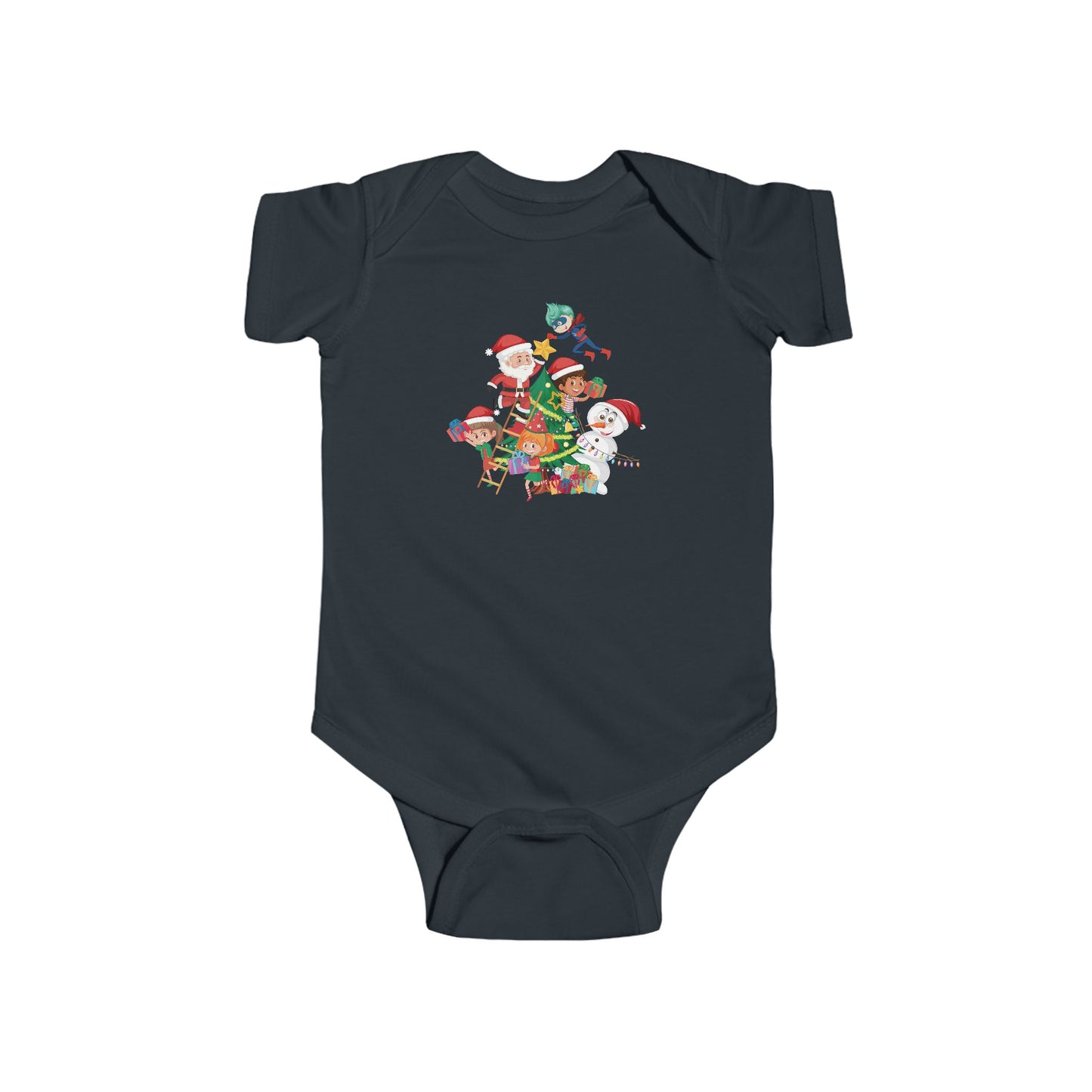 Infant Bodysuit - Super kiddo making christmas tree - [[{"value":"Wonderwear Kid"}]]