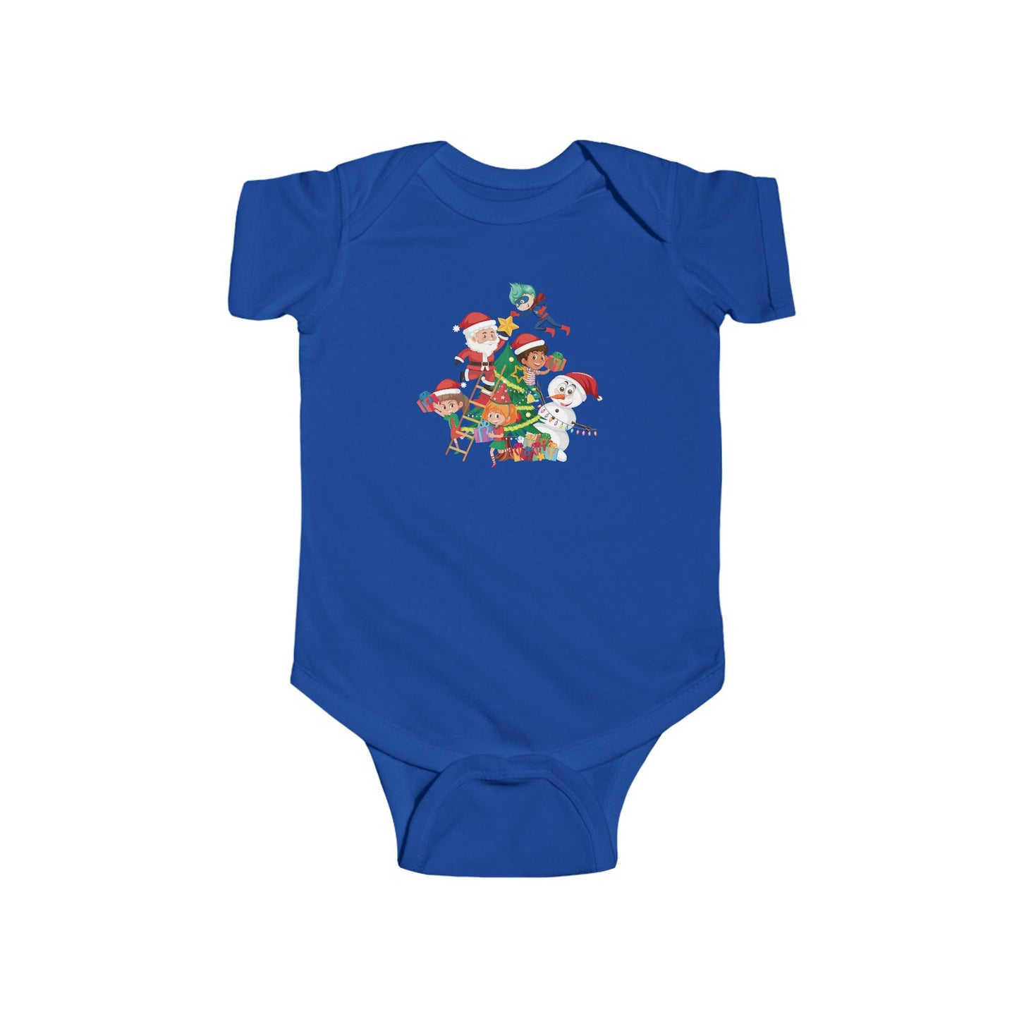 Infant Bodysuit - Super kiddo making christmas tree - [[{"value":"Wonderwear Kid"}]]