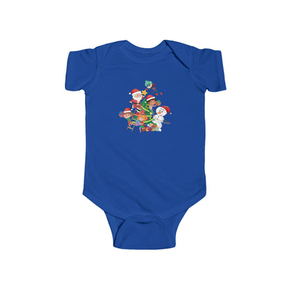 Infant Bodysuit - Super kiddo making christmas tree - [[{"value":"Wonderwear Kid"}]]
