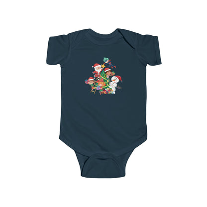 Infant Bodysuit - Super kiddo making christmas tree - [[{"value":"Wonderwear Kid"}]]
