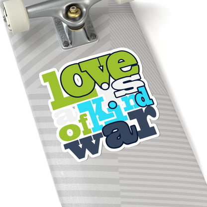 Kiss-Cut Stickers - Love is Kind Printify
