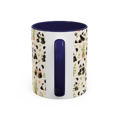 Accent Coffee Mug  (11/15 oz) - baby pandas