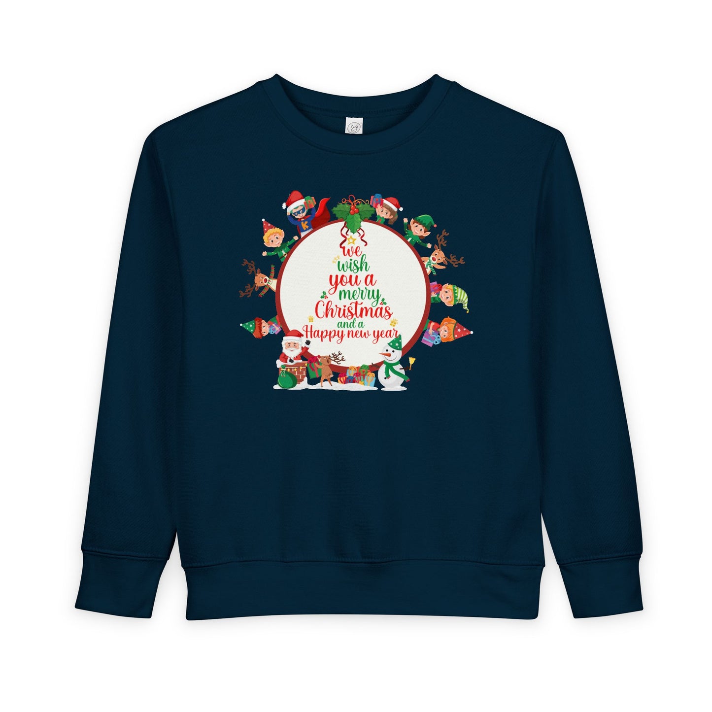 Toddler Sweatshirt - We Wish You a Merry Christmas - [[{"value":"Wonderwear Kid"}]]