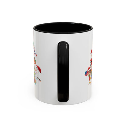Accent Coffee Mug - Super kiddo making christmas tree - [[{"value":"Wonderwear Kid"}]]