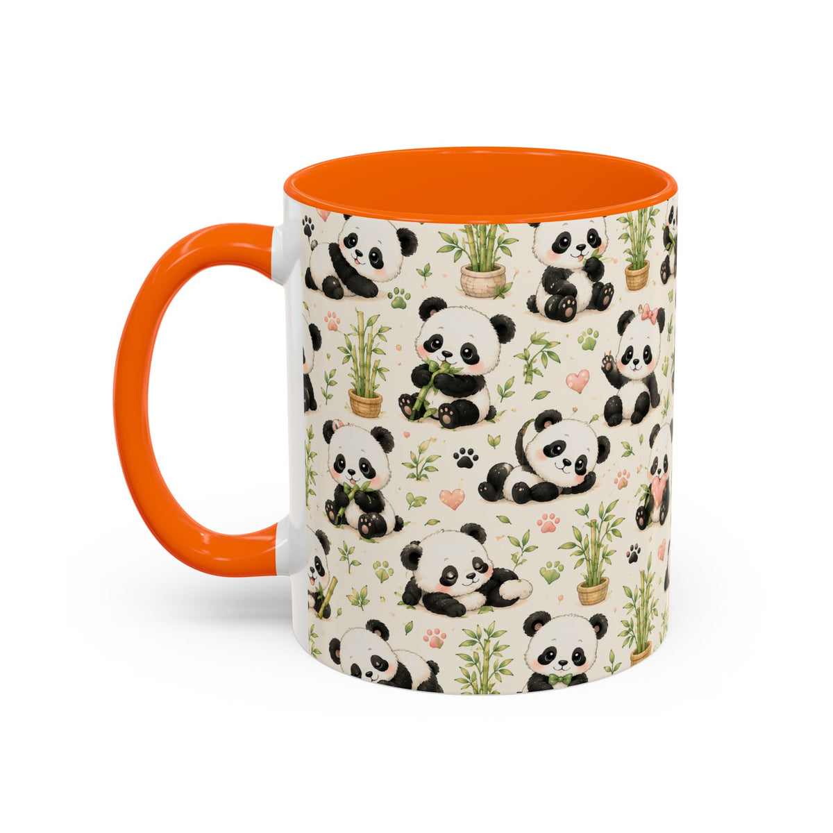 Accent Coffee Mug  (11/15 oz) - baby pandas