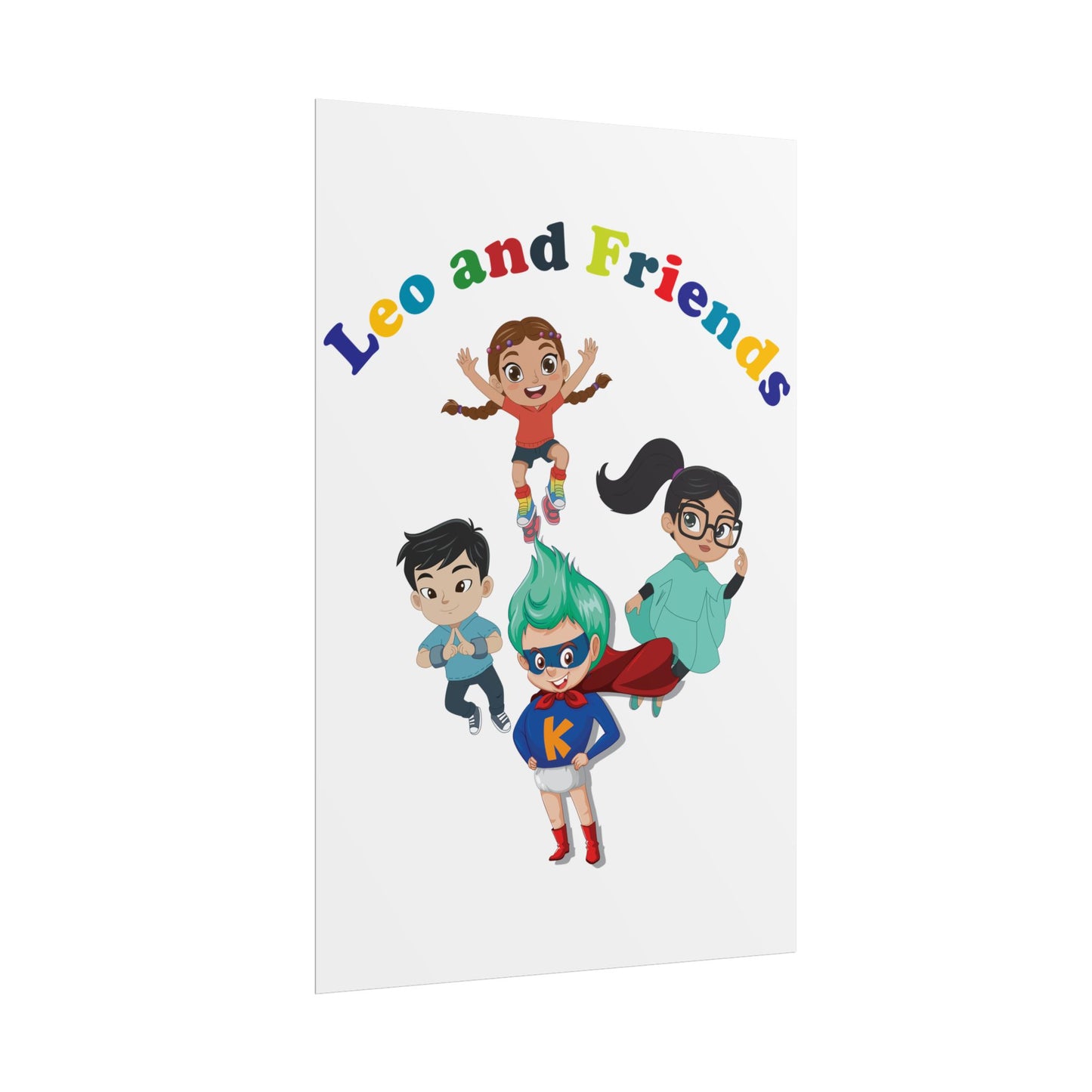 Rolled Posters - Leo & Friends - [[{"value":"Wonderwear Kid"}]]